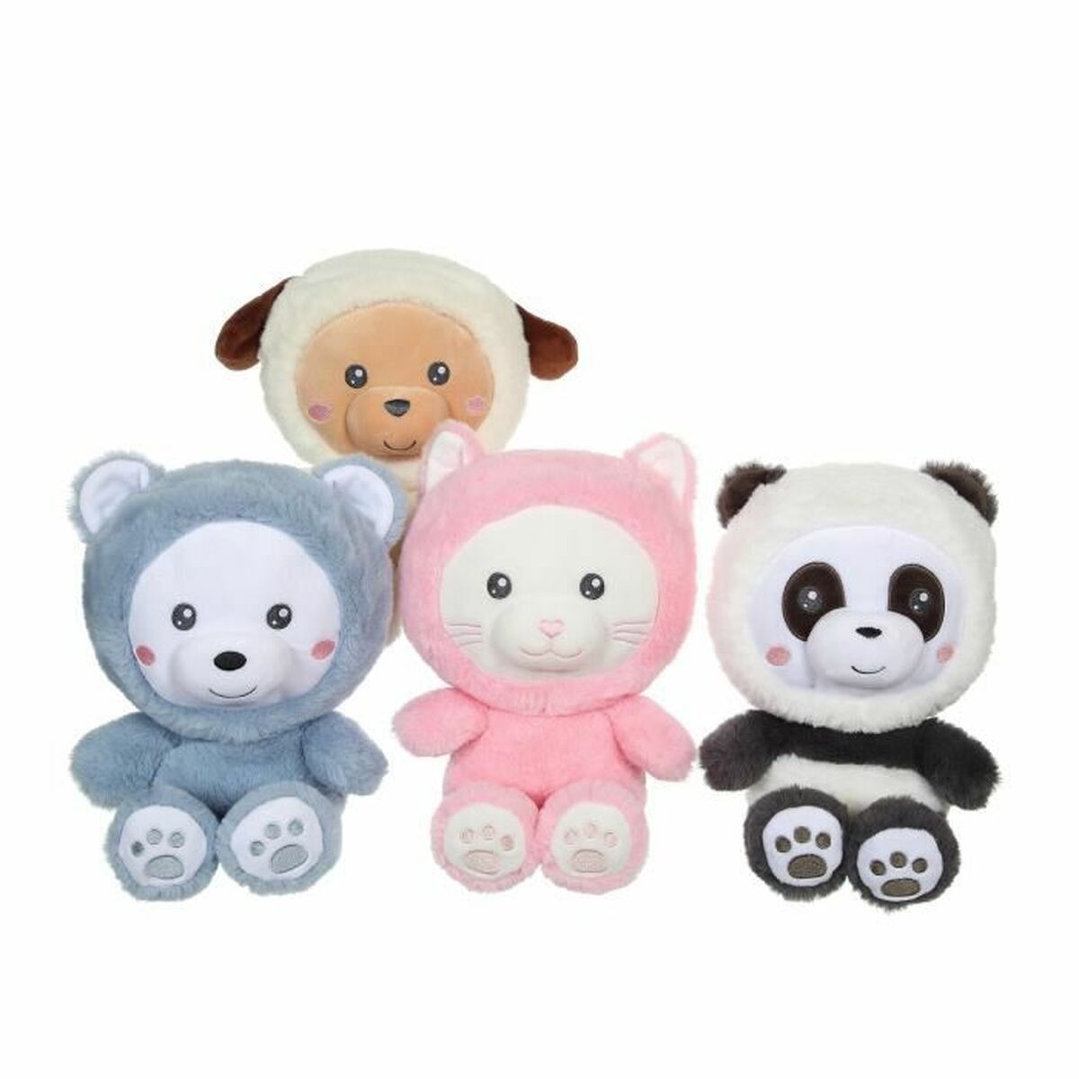 Peluche Gipsy Toys Hoody Pets Nero